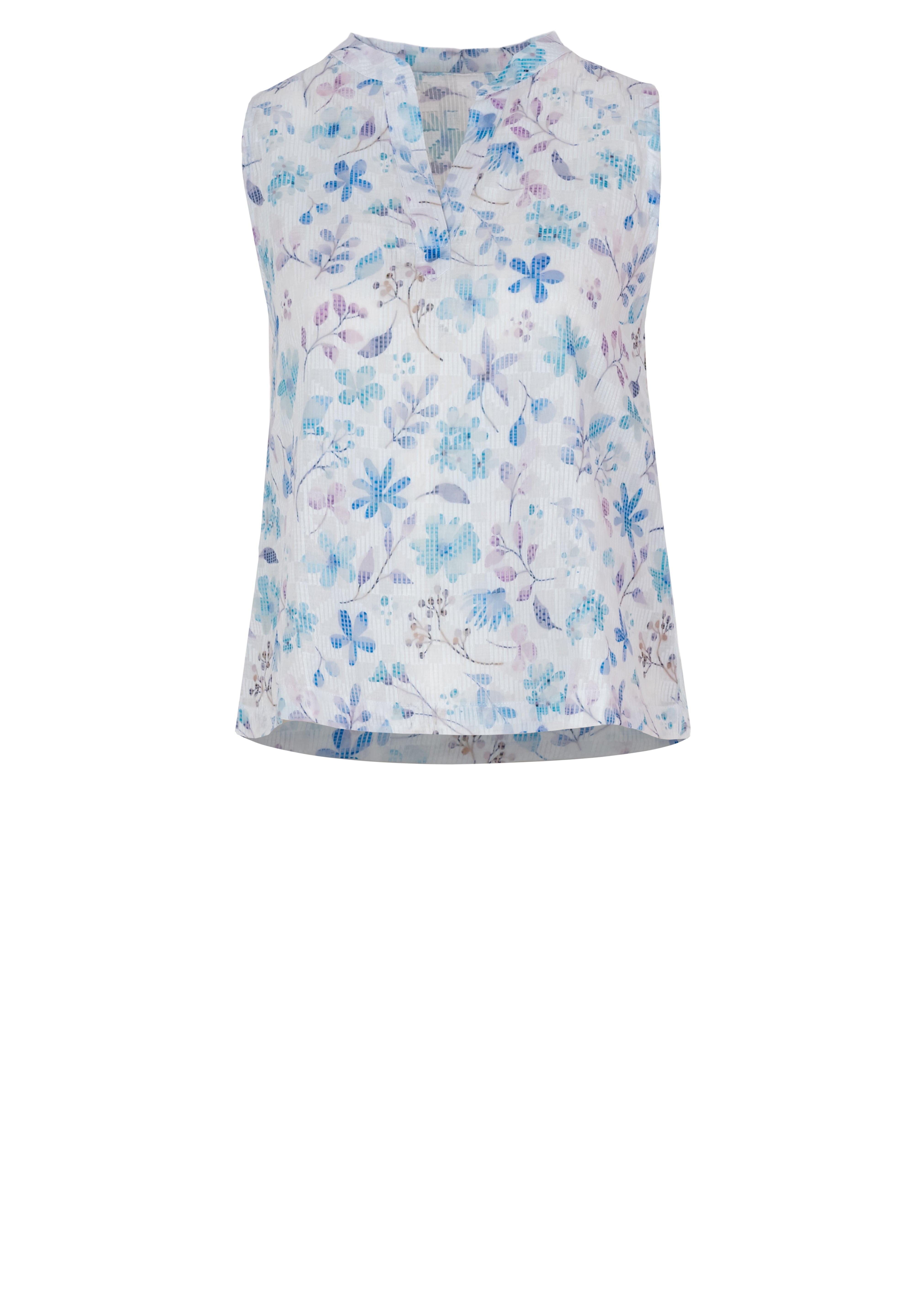 Floral Print Sleeveless Top for Women – Light & Stylish Wear