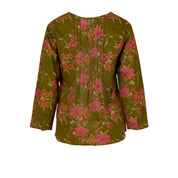 Floral Cotton Casual Top for Women