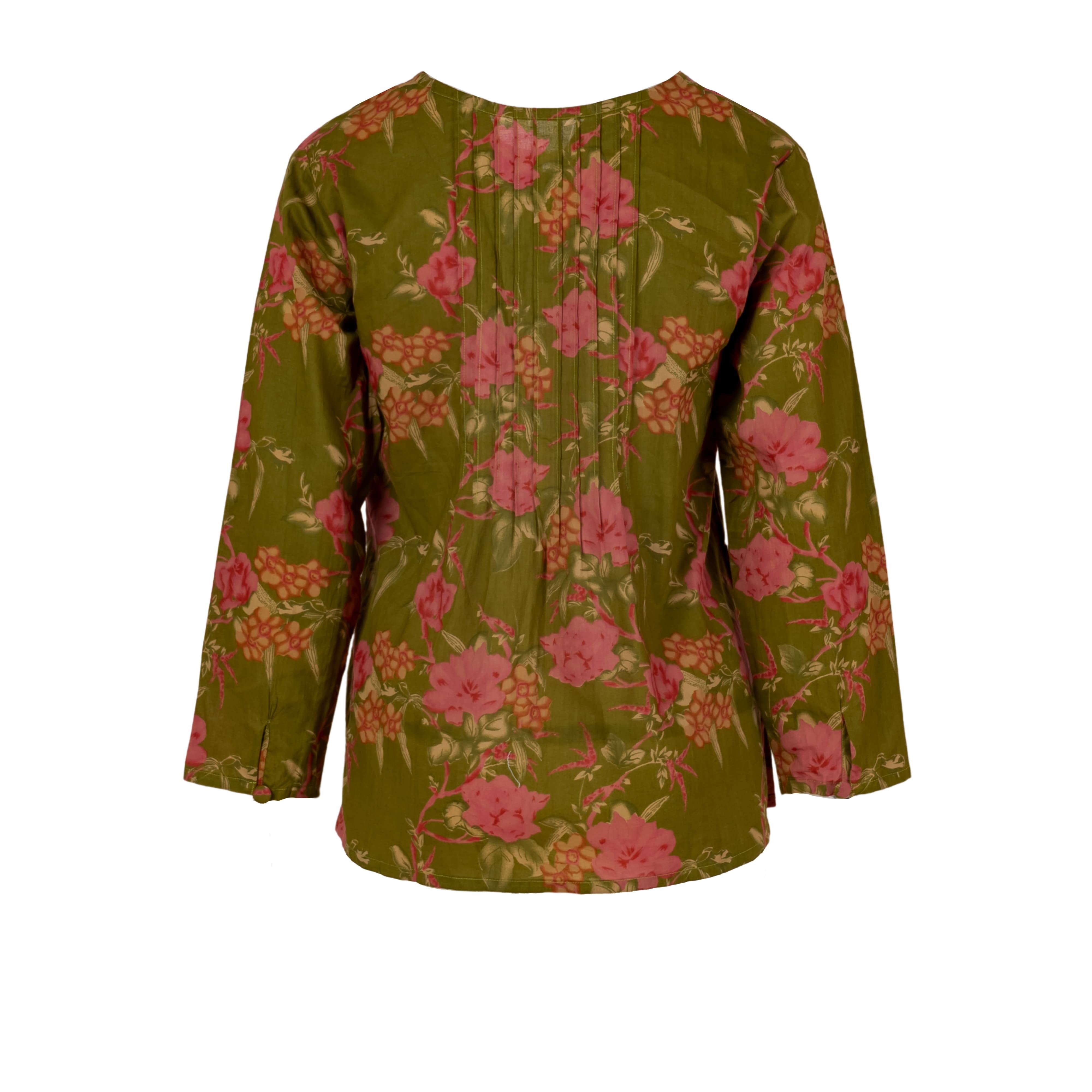 Floral Cotton Casual Top for Women