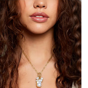 Natural Baroque pearl Pendant Necklace
