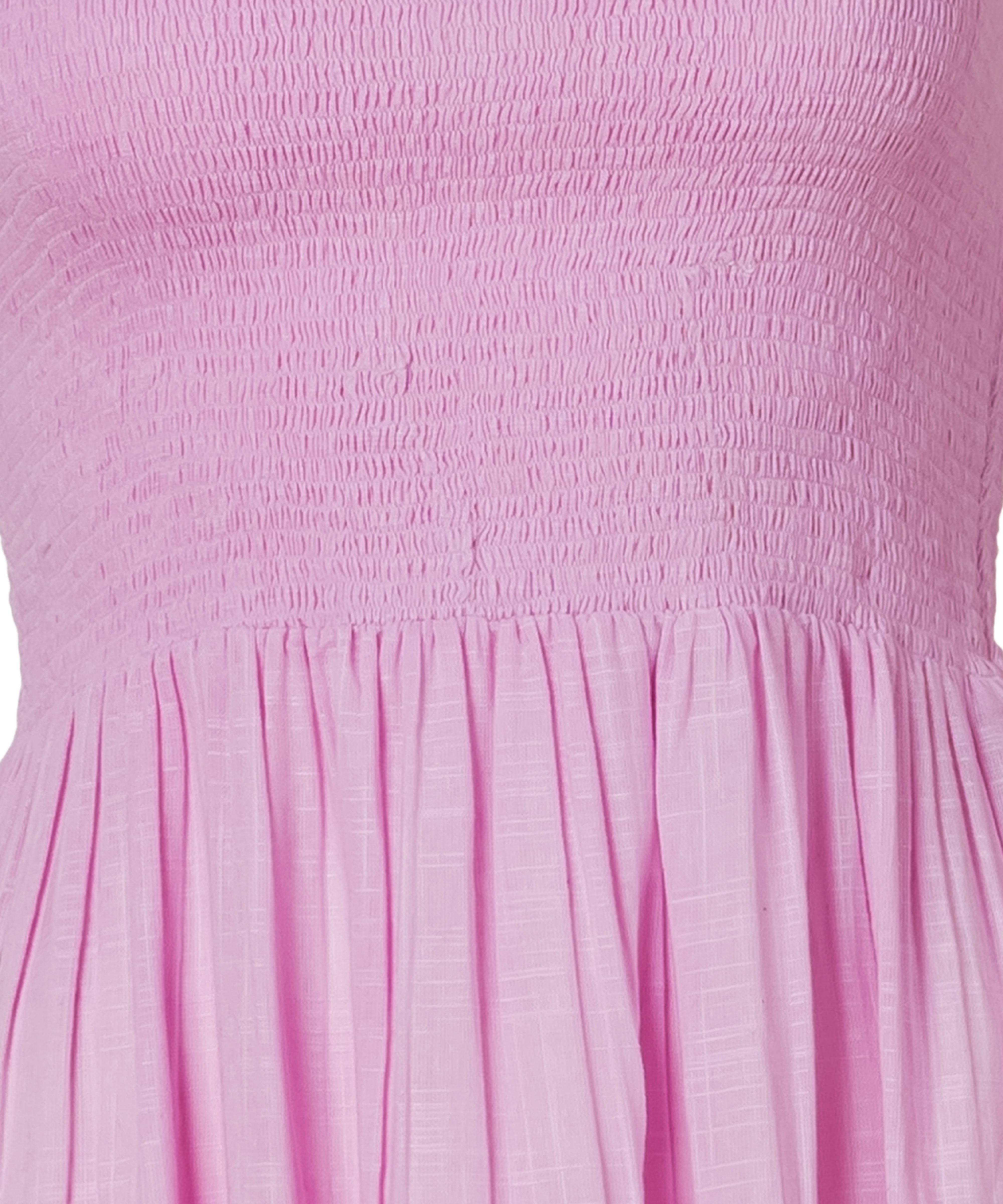 Pure Cotton Tiered Midi Dress