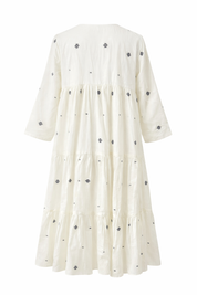 Jamdani Handwoven Pure Cotton Dress for Women Traditional Artisan Woven Breathable