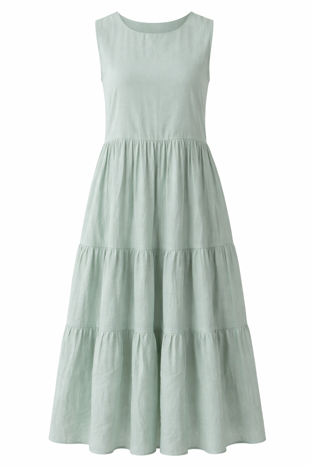 Handwoven Mull Cotton Dress for Women Lightweight Breathable Soft Summer Dress