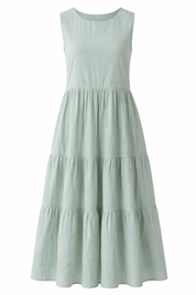 Handwoven Mull Cotton Dress for Women Lightweight Breathable Soft Summer Dress