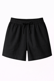Pure Cotton Sleeveless Button-Down Top and Shorts Co-ord Set for Women Breathable Summer Two-Piece Matching Set