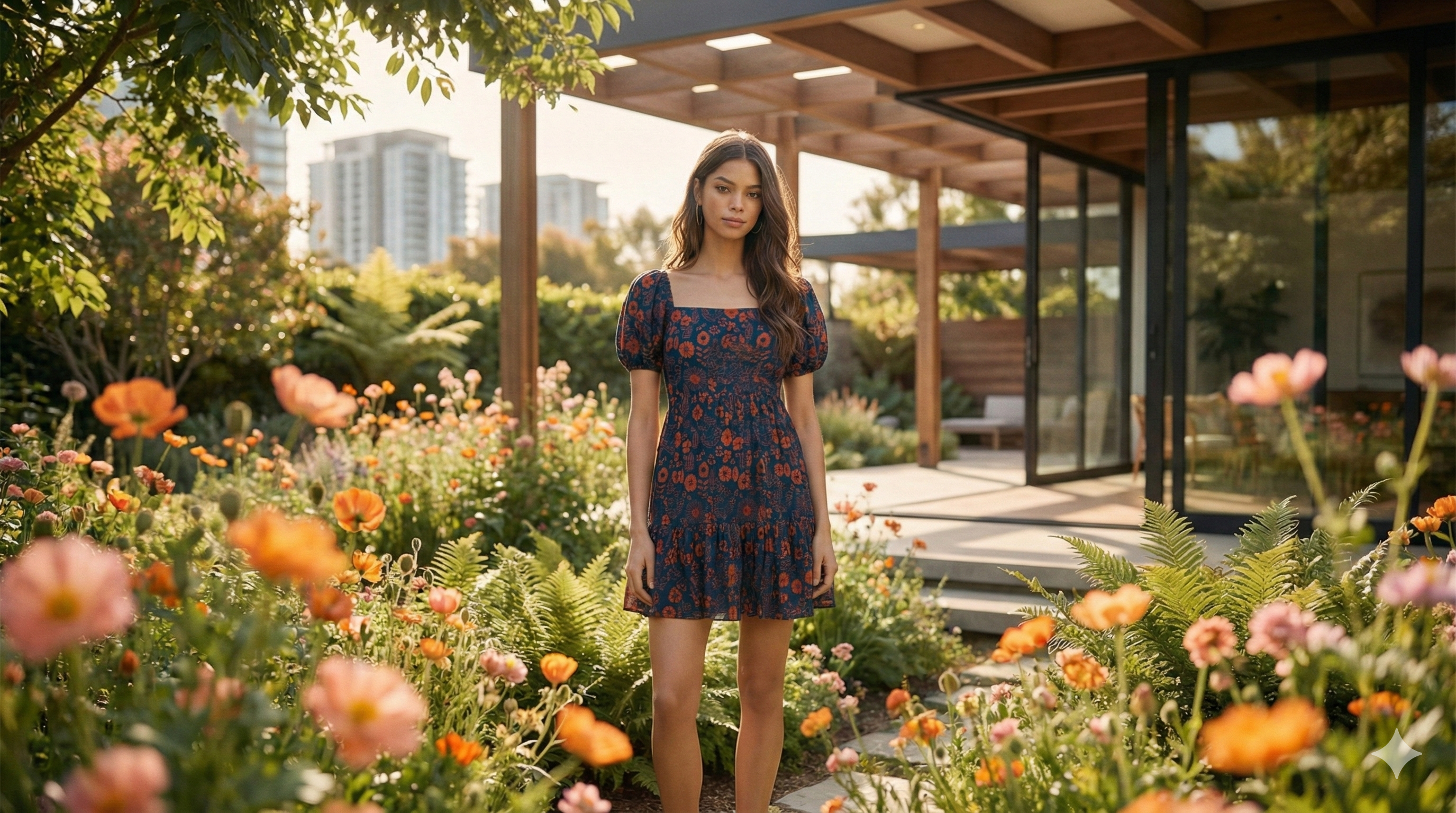 Madhuri in red saree