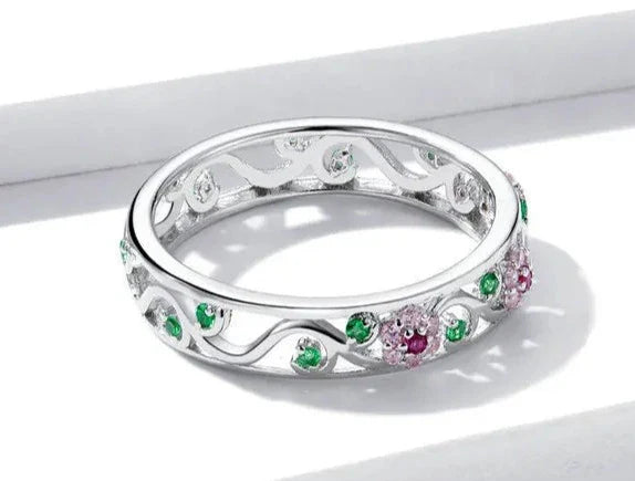 925 Sterling Silver Garden Ring