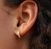 925 Sterling Silver Heart Earrings Ring Set