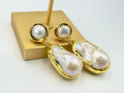 Natural Baroque pearl Pendant Necklace