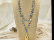 Blue Kyanites Dainty necklace