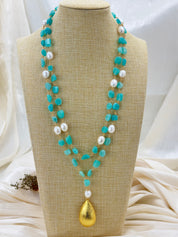 Blue Kyanites Dainty necklace
