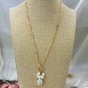 Natural Baroque pearl Pendant Necklace