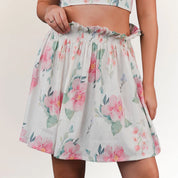 Pastel floral co ord dress for warm weather