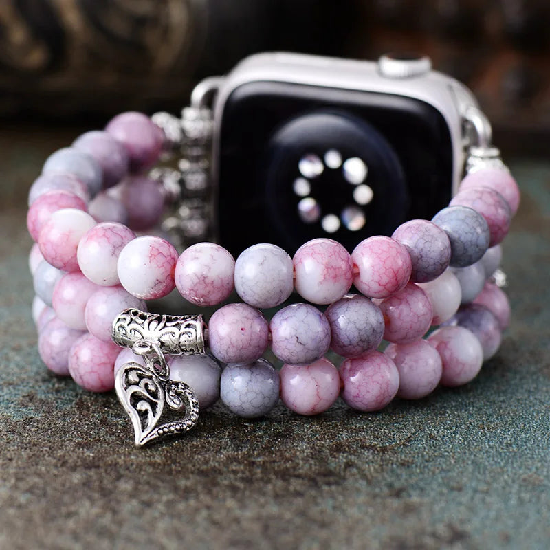 Rhinestone Multilayer Gemstone Watch Strap