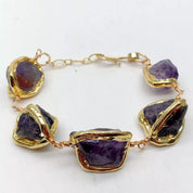 Rough nugget bracelet