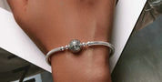 925 Sterling Silver Clear CZ Bracelet