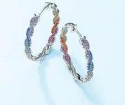 925 Sterling Silver Hoop Earrings