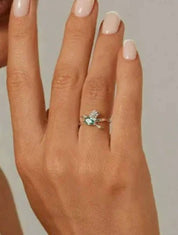 925 Sterling Silver Humming Bird Ring