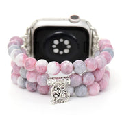Natural Rhinestone Multilayer Gemstone Watch Strap
