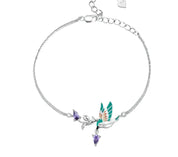 Shop Elegant 925 Sterling Silver Kingfisher Bracelet Online