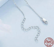 925 Sterling Silver Cute Bird Pendant Necklace