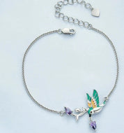 Shop Elegant 925 Sterling Silver Kingfisher Bracelet Online