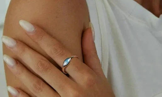 925 Sterling Silver Evil Eye Ring