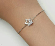 925 Sterling Silver Star Bracelet