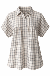 Collared plaid shirt from best outfit of the day- bestootd.com