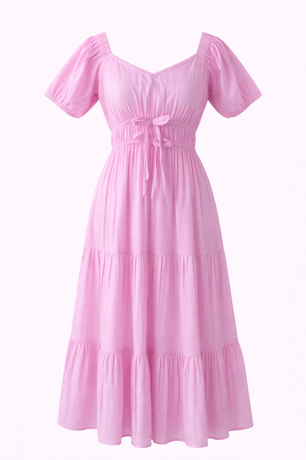 woman's favorite midi dress pink midi