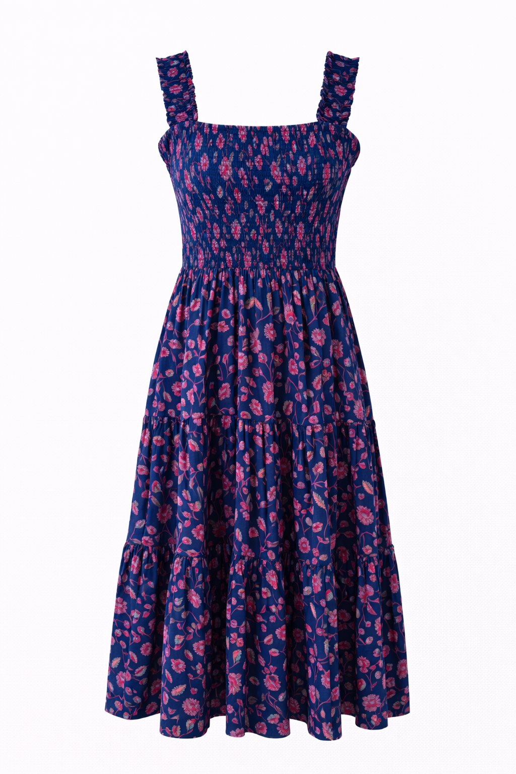 two strap dress women wear casual outfit skirt