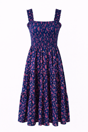 two strap dress women wear casual outfit skirt