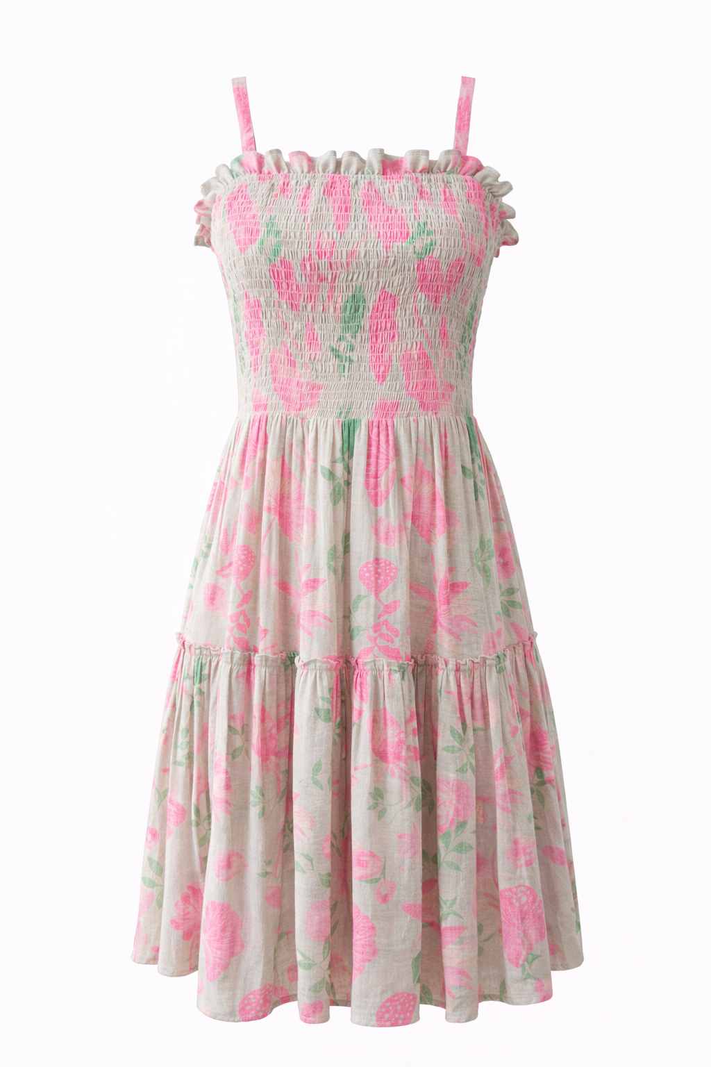 rose garden ruffle dress women mini skirt
