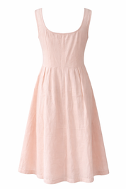 Pink dress formal wear casual style