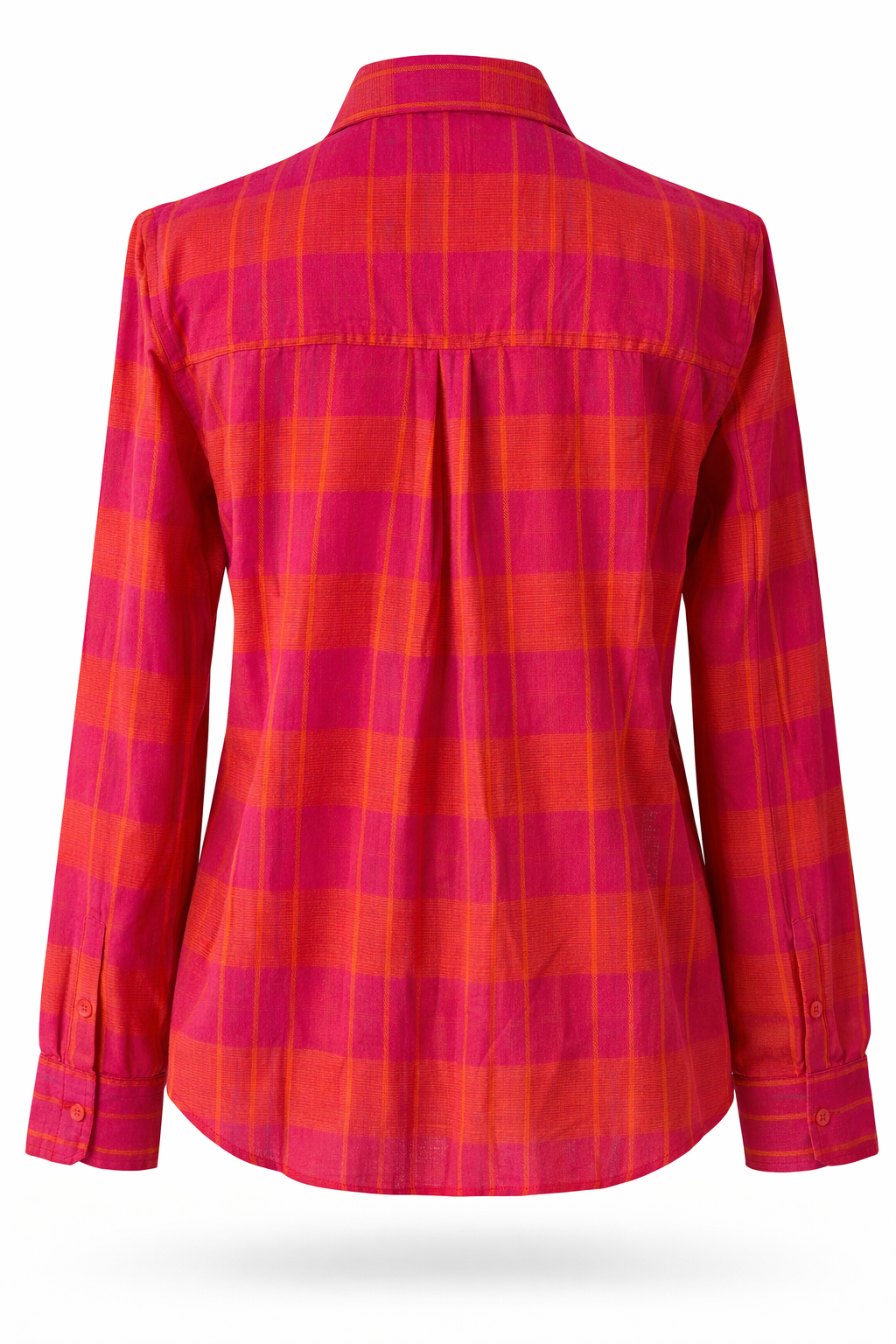 Red and pink plaid shirt women bestootd shirt