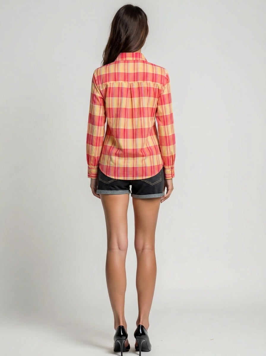 pure 100% cotton shirt girls wear